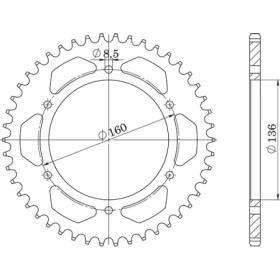 543530440.jpg CORONA IN ACCIAIO P520 - Z40 (DIS.35304)