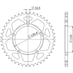 543570044.jpg CORONA IN ACCIAIO P525 - Z44 (DIS.35700)