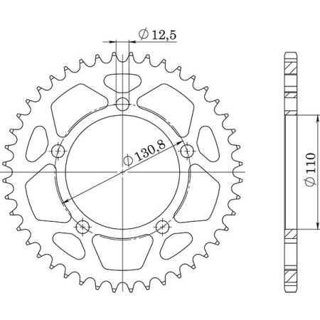 543570044.jpg CORONA IN ACCIAIO P525 - Z44 (DIS.35700)