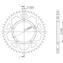 543670046.jpg CORONA IN ALLUMINIO P525 - Z47 (DIS.36700)