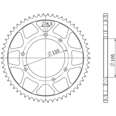544710348.jpg CORONA IN ACCIAIO P420 - Z52 (DIS.47103)