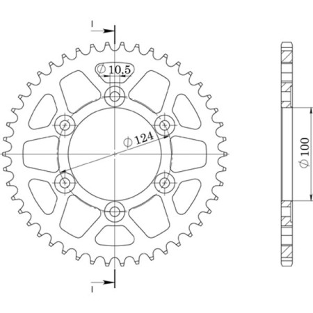 545160237.jpg CORONA IN ALLUMINIO P520 - Z42 (DIS.51602)
