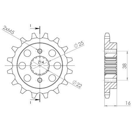 545260814.jpg PIGNONE P525 - Z15 (DIS.52608)