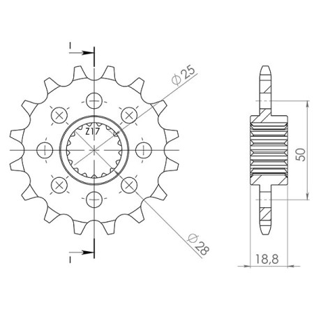 546160015.jpg PIGNONE P525 - Z17 (DIS.61600)