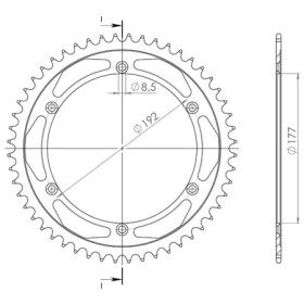 546320052.jpg CORONA IN ACCIAIO P520 - Z52 (DIS.63200)
