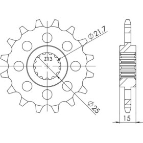 548850014.jpg PIGNONE P525 - Z15 (DIS.88500)