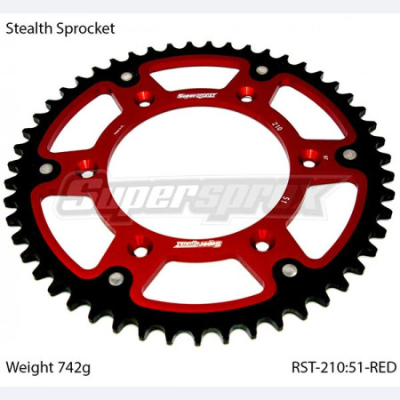 570004651RED.jpg CORONA STEALTH RST-210:51-RED (520)