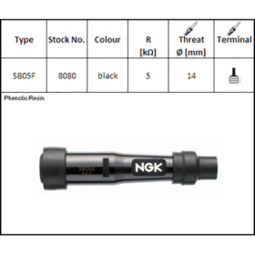 598080.jpg ATTACCO CANDELA NGK SB05F