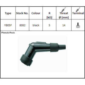 598082.jpg ATTACCO CANDELA NGK YB05F