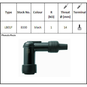 598330.jpg ATTACCO CANDELA NGK LB01F
