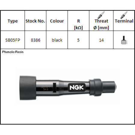 598386.jpg ATTACCO CANDELA NGK SB05FP