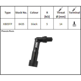 598435.jpg ATTACCO CANDELA NGK XB05FP