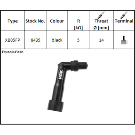 598435.jpg ATTACCO CANDELA NGK XB05FP
