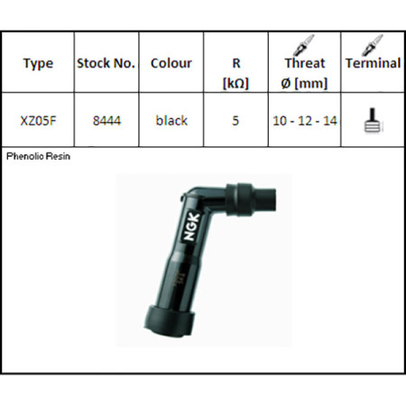 598444.jpg ATTACCO CANDELA NGK XZ05F
