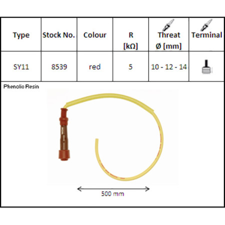 598539.jpg ATTACCO CANDELA NGK SY11
