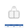 641075XBK5.jpg Set pastiglie freno cl brakes 1075xbk5