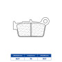 641103X59_01.jpg PASTIGLIE FRENO POSTERIORE CL BRAKES 1103X59