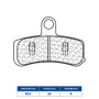 641212A3+_01.jpg PASTIGLIE FRENO ANTERIORE CL BRAKES 1212A3+