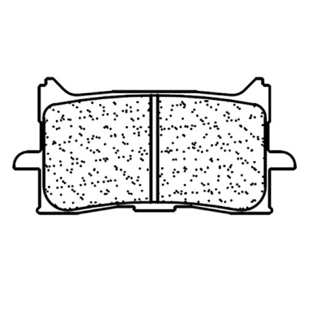 641245XBK5_01.jpg **NUOVO** PASTIGLIE FRENO CL BRAKES 1245XBK5