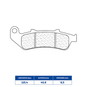 **NUOVO** PASTIGLIE FRENO POSTERIORE CL BRAKES 2257RX3 642257RX3.jpg **NUOVO** PASTIGLIE FRENO POSTERIORE CL BRAKES 2257RX3