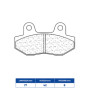 642288EN10_01.jpg PASTIGLIE FRENO ANTERIORE CL BRAKES 2288EN10