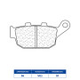 642298RX3_2.jpg PASTIGLIE FRENO POSTERIORE CL BRAKES 2298RX3