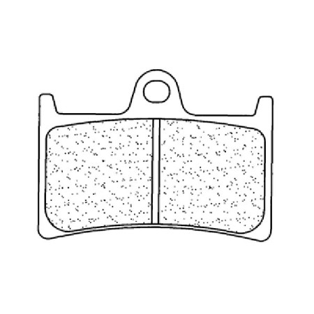 642361C60.jpg PASTIGLIE FRENO RACING ANTERIORE CL BRAKES 2361C60