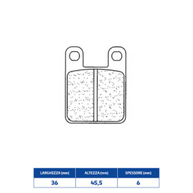 **NUOVO** PASTIGLIE FRENO POSTERIORE CL BRAKES 2377RX3 642377RX3.jpg **NUOVO** PASTIGLIE FRENO POSTERIORE CL BRAKES 2377RX3