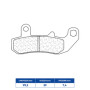 642388RX3_01.jpg PASTIGLIE FRENO POSTERIORE CL BRAKES 2388RX3