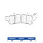 642602A3+_2.jpg PASTIGLIE FRENO ANTERIORE CL BRAKES 2602A3+