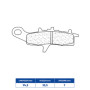 642750MX10_01.jpg PASTIGLIE FRENO CL BRAKES 2750MX10