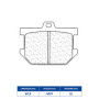 642847A3+.jpg **NUOVO** PASTIGLIE FRENO ANTERIORE CL BRAKES 2847A3+ 642847A3+.jpg **NUOVO** PASTIGLIE FRENO ANTERIORE CL BRAKES 2847A3+