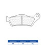 642900RX3_01.jpg PASTIGLIE FRENO POSTERIORE CL BRAKES 2900RX3