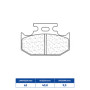 642923X59_01.jpg PASTIGLIE FRENO POSTERIORE CL BRAKES 2923X59