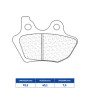 642958RX3_01.jpg PASTIGLIE FRENO POSTERIORE CL BRAKES 2958RX3