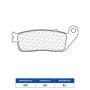 643003MSC_01.jpg PASTIGLIE FRENO CL BRAKES 3003MSC