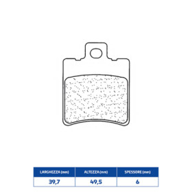 643013MSC.jpg Set pastiglie freno cl brakes 3013msc