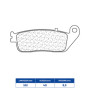 643065MSC_2.jpg PASTIGLIE FRENO CL BRAKES 3065MSC