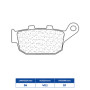 643076MSC_2.jpg PASTIGLIE FRENO CL BRAKES 3076MSC