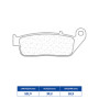 643097MSC_01.jpg PASTIGLIE FRENO CL BRAKES 3097MSC