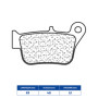 643111MSC_01.jpg PASTIGLIE FRENO CL BRAKES 3111MSC