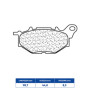 643114MSC_01.jpg PASTIGLIE FRENO CL BRAKES 3114MSC