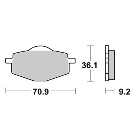 656107HM.jpg PASTIGLIE FRENO SBS 107HM