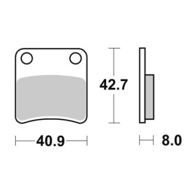 656115HM.jpg PASTIGLIE FRENO SBS 115HM