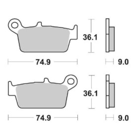 65612101.jpg PASTIGLIE FRENO SBS 121HF