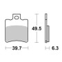 656123HM.jpg PASTIGLIE FRENO SBS 123HM