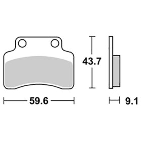 656141HM.jpg PASTIGLIE FRENO SBS 141HM