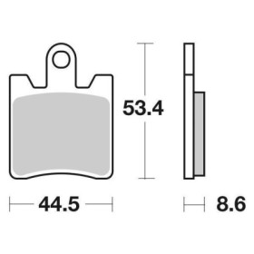 SET 4 PASTIGLIE FRENO SBS 146CT 65614610_01.jpg SET 4 PASTIGLIE FRENO SBS 146CT