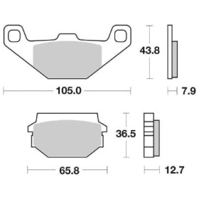 PASTIGLIE FRENO SBS 150HF 6561500_01.jpg PASTIGLIE FRENO SBS 150HF