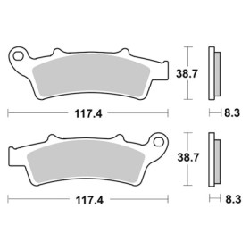 PASTIGLIE FRENO SBS 159HM 656159HM.jpg PASTIGLIE FRENO SBS 159HM